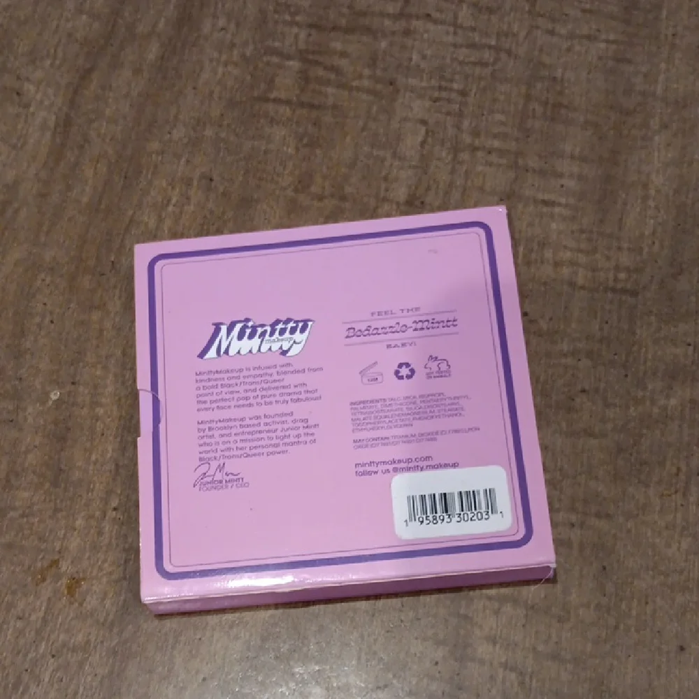 Mint Bedazzlement Blush Palette - Pink and Purple Hues